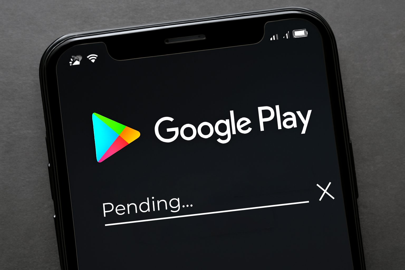 Pending download