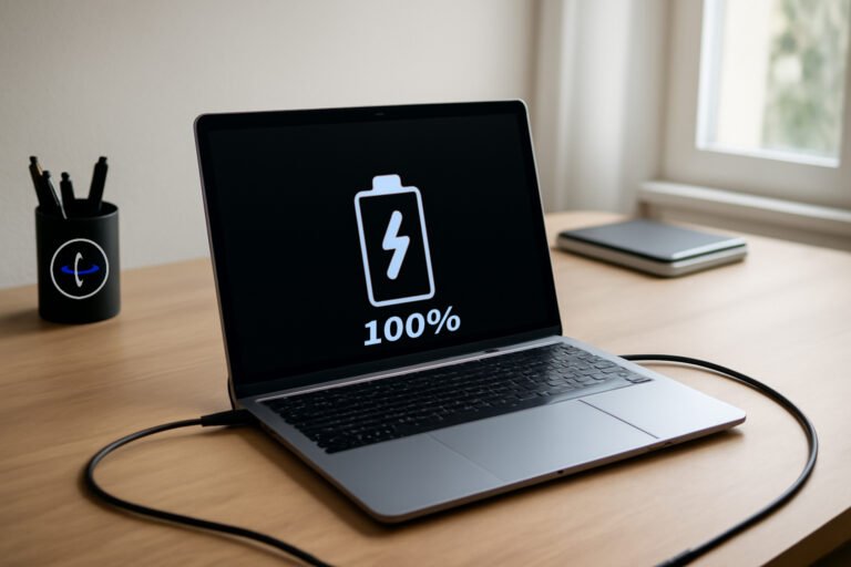Ordinateur en charge